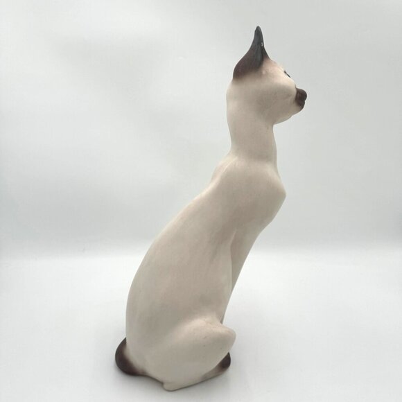 Anthony Freeman McFarlin Pottery VTG 1958 Siamese Cat figurine read - Picture 5 of 14